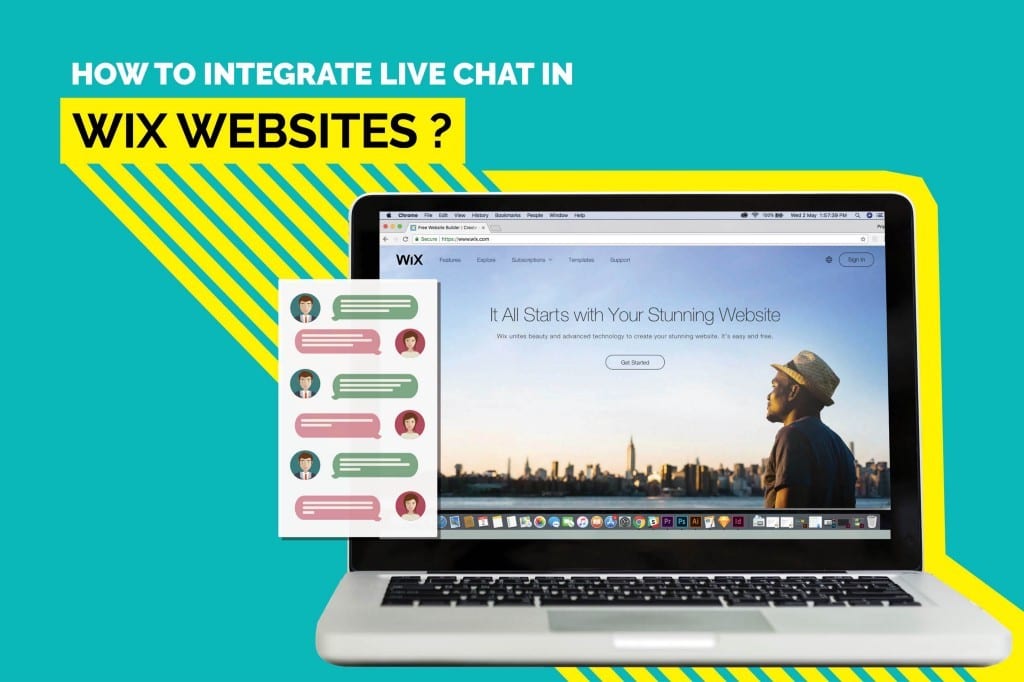 Free live chat for wix