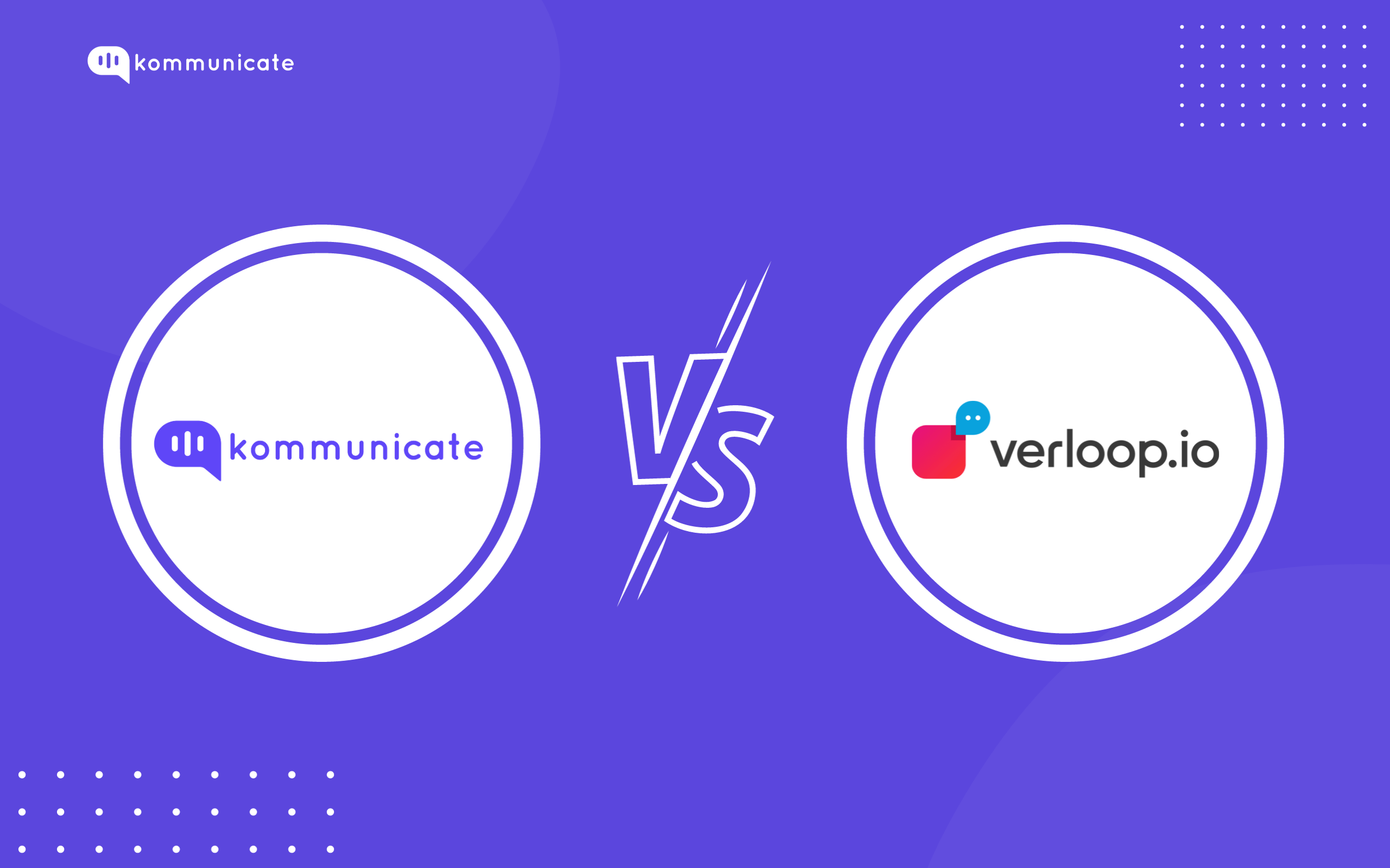 Kommunicate Vs Verloop - A Detailed Comparison Guide